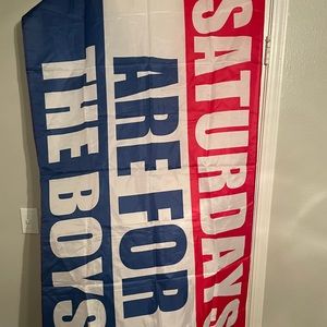 Saturdays are for the Boys Flag